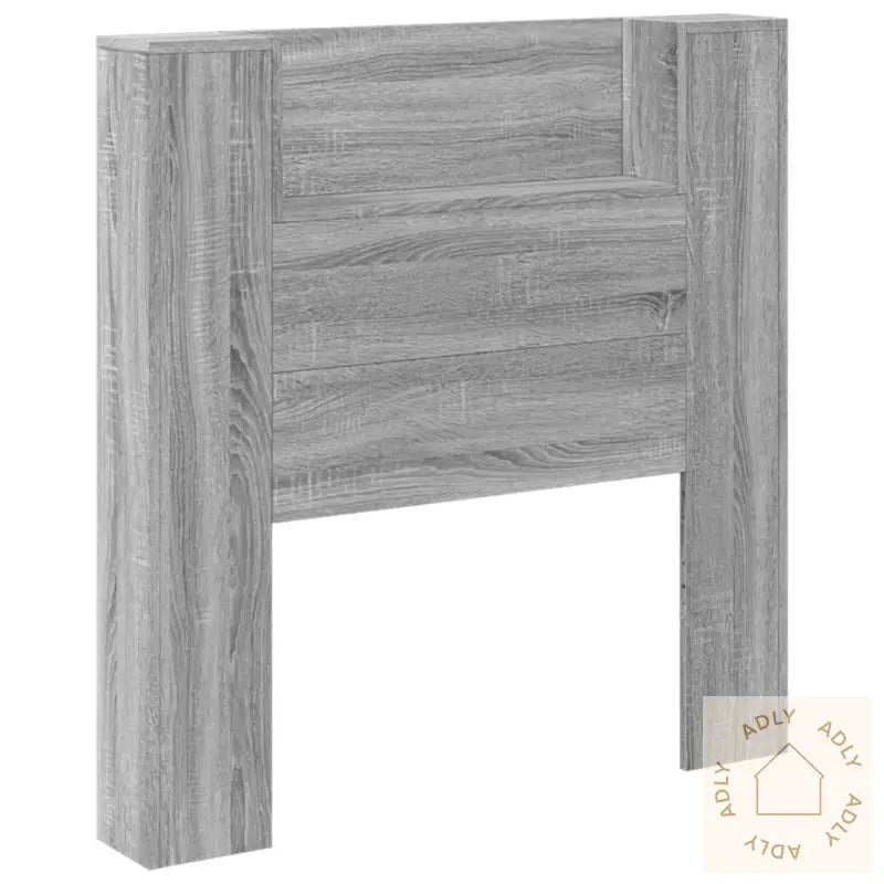 Hodegavl Skap Med Led Grå Sonoma 100X16,5X103,5 Cm