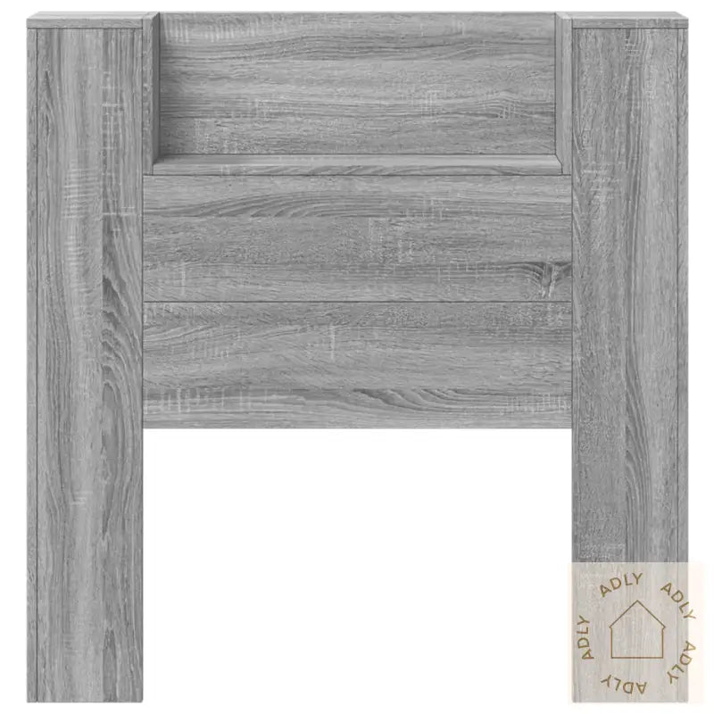 Hodegavl Skap Med Led Grå Sonoma 100X16,5X103,5 Cm