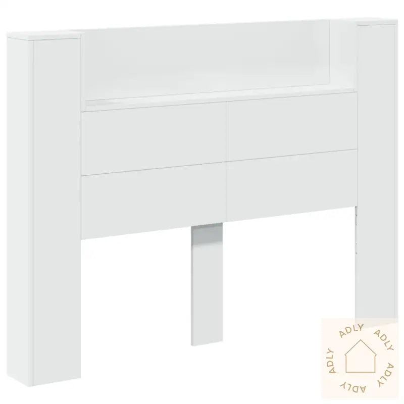Hodegavl Skap Med Led Hvit 140X16,5X103,5 Cm