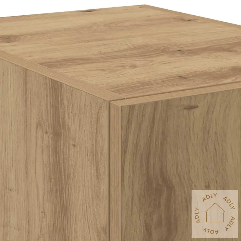 Høyskap Artisan Oak 30X42.5X185 Cm Konstruert Tre