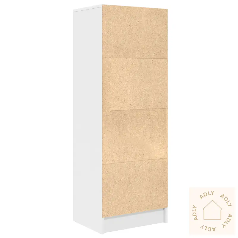 Hvit Hyllesystem Hvit Mdf Standard Hvit Hyllesystem Rektangulær