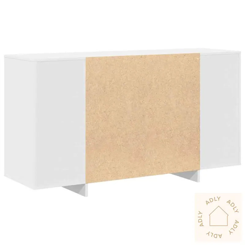 Hvit Sideboard Hvit Tre 135 X 41 X 75 Cm Hvit Sideboard