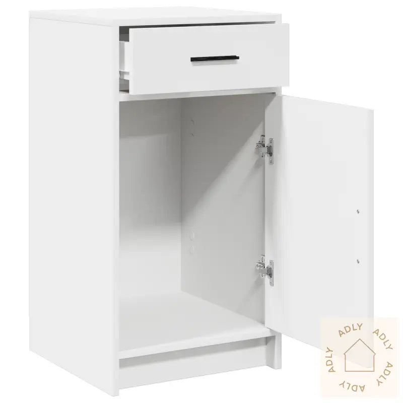 Sideboard Hvit 40X41X75 Cm Konstruert Tre