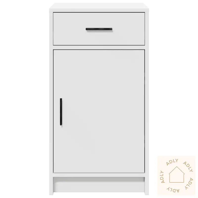Sideboard Hvit 40X41X75 Cm Konstruert Tre