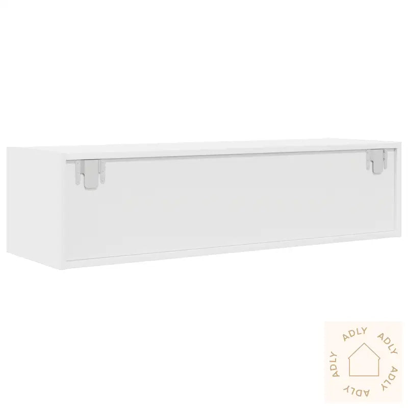 Tv-Skap Hvit 100X31X25,5 Cm Konstruert Tre