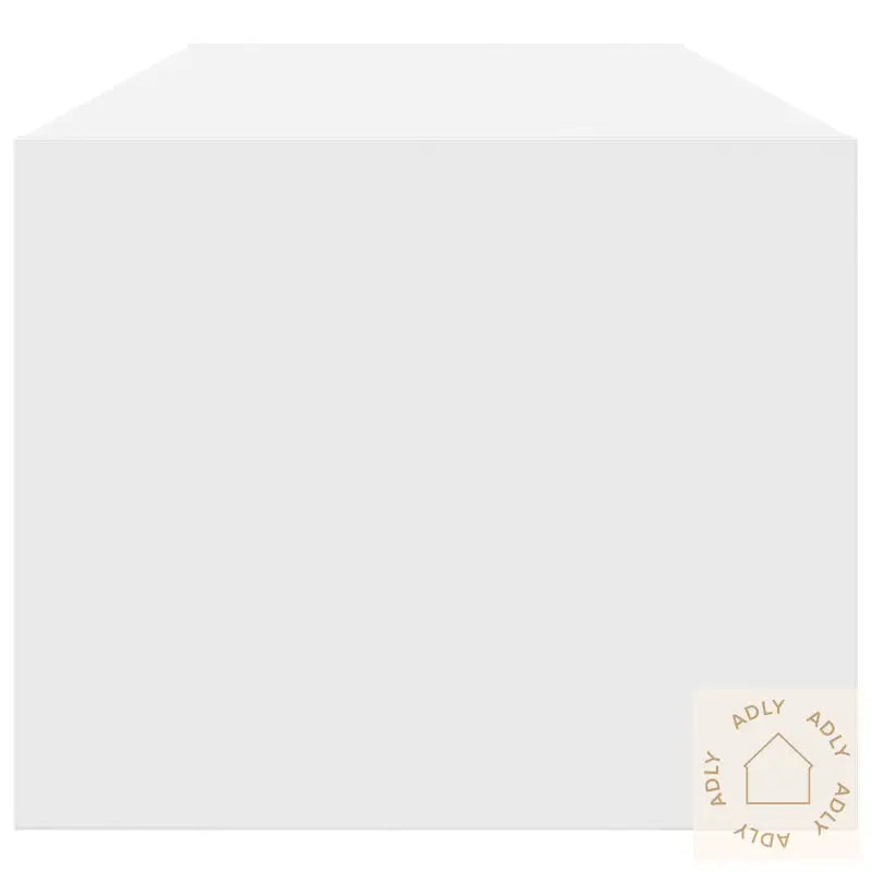 Tv-Skap Hvit 100X31X25,5 Cm Konstruert Tre