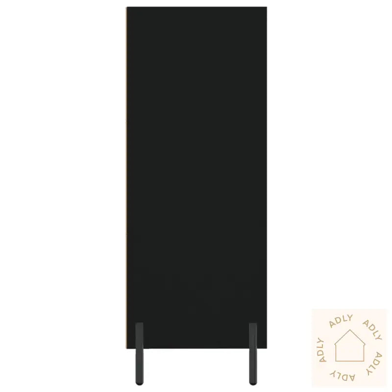 Hylle Svart 69,5X32,5X90 Cm Konstruert Tre