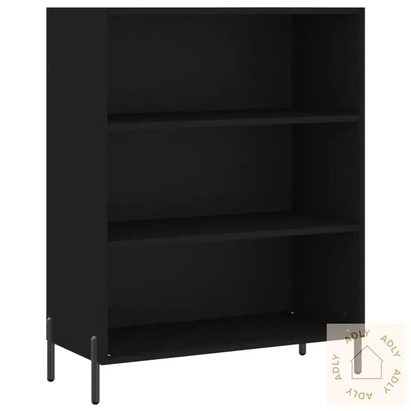 Hylle Svart 69,5X32,5X90 Cm Konstruert Tre