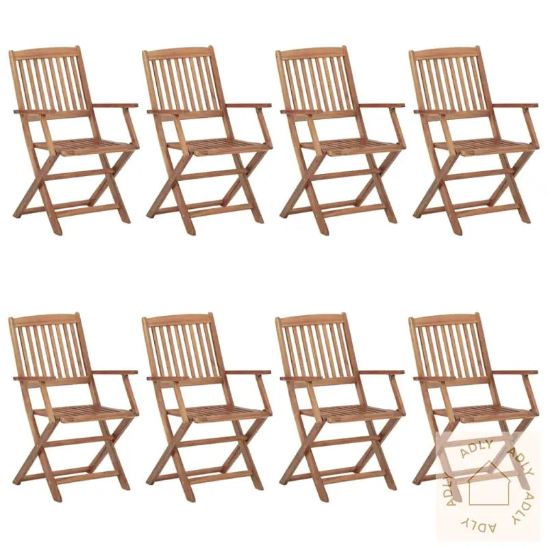 Klappstoler 8 Stk Heltre Akasie