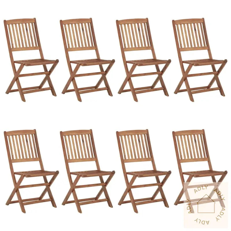 Klappstoler 8 Stk Heltre Akasie