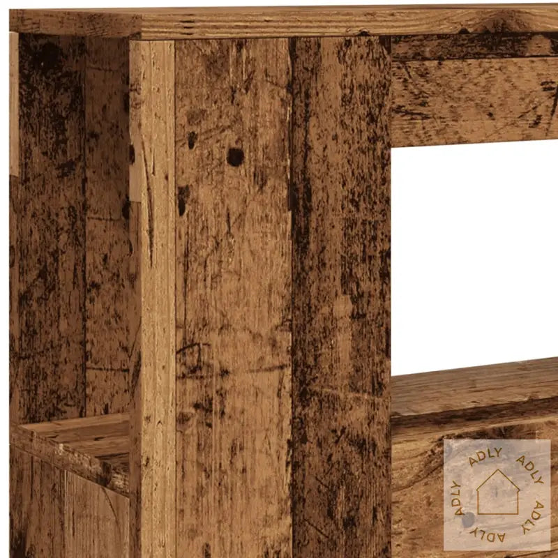 Sengegavl Med Led Gammelt Tre 100X18,5X103,5 Cm Konstruert Tre
