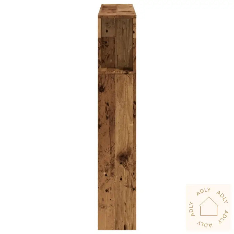 Sengegavl Med Led Gammelt Tre 100X18,5X103,5 Cm Konstruert Tre