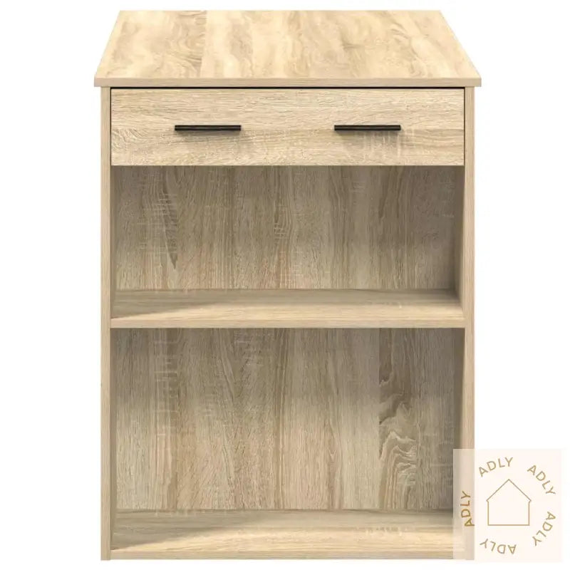 Skrivebord Med Skuff Og Hylle 102X62X77,5 Cm Konstruert Tre