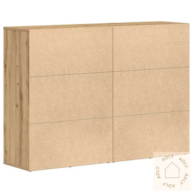 Sideboards 2 Stk Artisan Eik 60X31X84 Cm Konstruert Tre