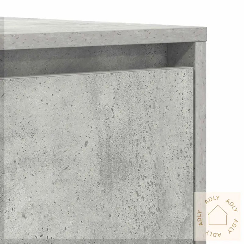 Sideboard Betonggrå 120X41X75 Cm Konstruert Tre