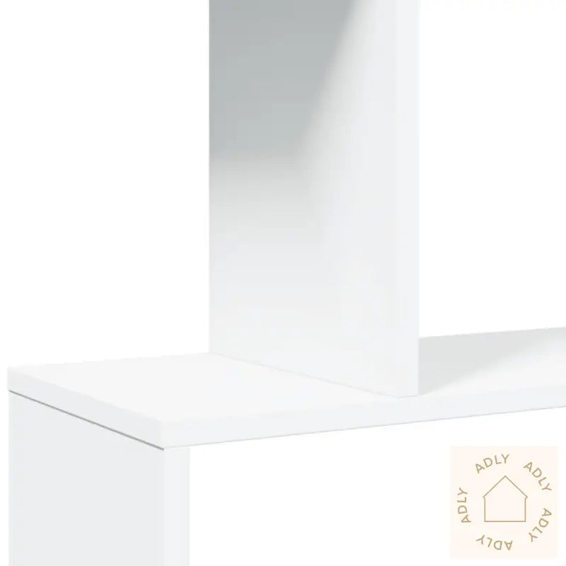 Romdeler Bokhylle 5 Etasjer Hvit 70X24X161 Cm Konstruert Tre