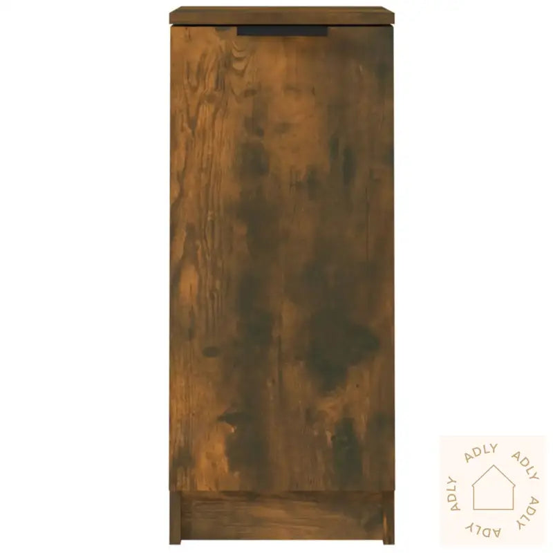 Skjenker 2 Stk Røkt Eik 30X30X70 Cm Konstruert Tre