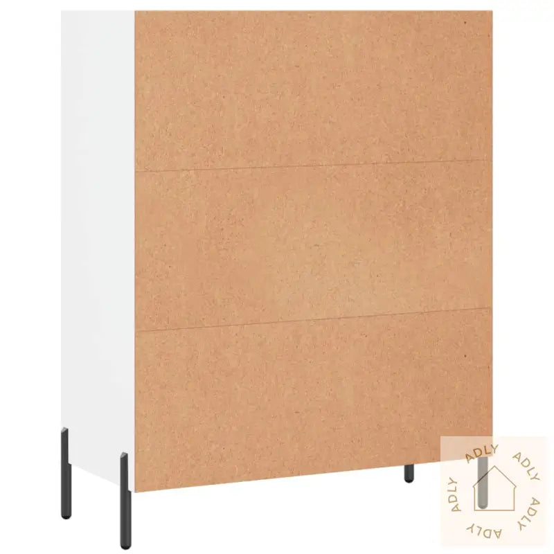 Hylle Hvit 69,5X32,5X90 Cm Konstruert Tre