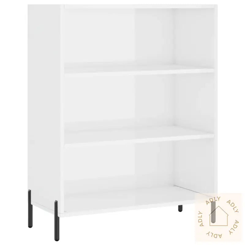 Hylle Hvit 69,5X32,5X90 Cm Konstruert Tre