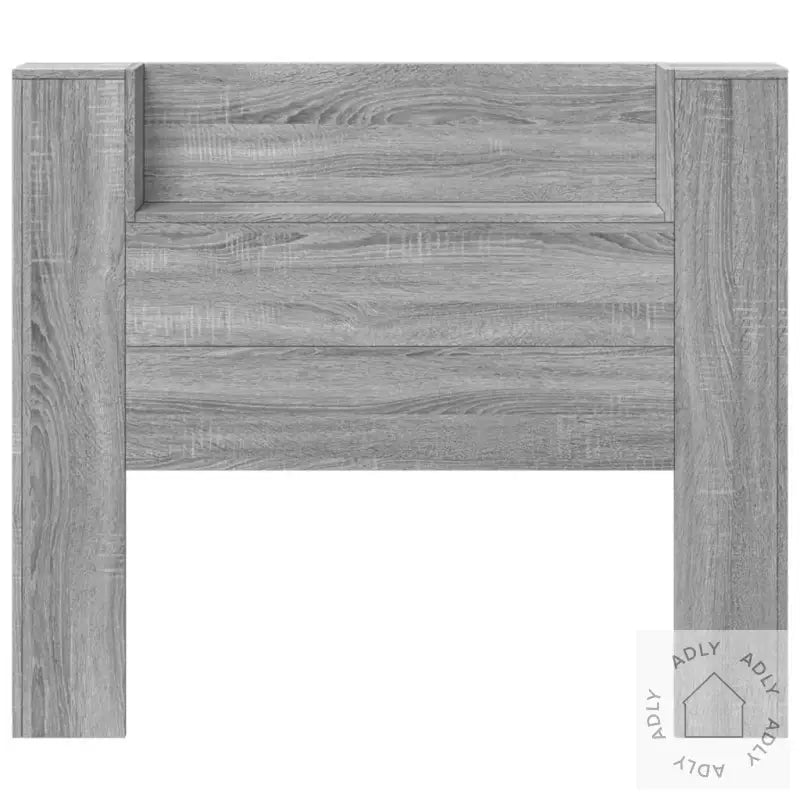 Hodegavl Skap Med Led Grå Sonoma 120X16,5X103,5 Cm