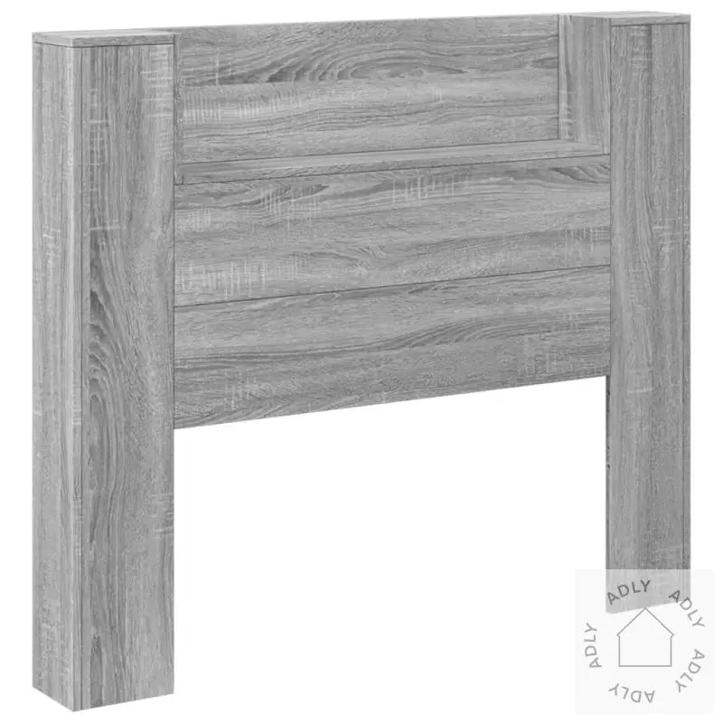 Hodegavl Skap Med Led Grå Sonoma 120X16,5X103,5 Cm