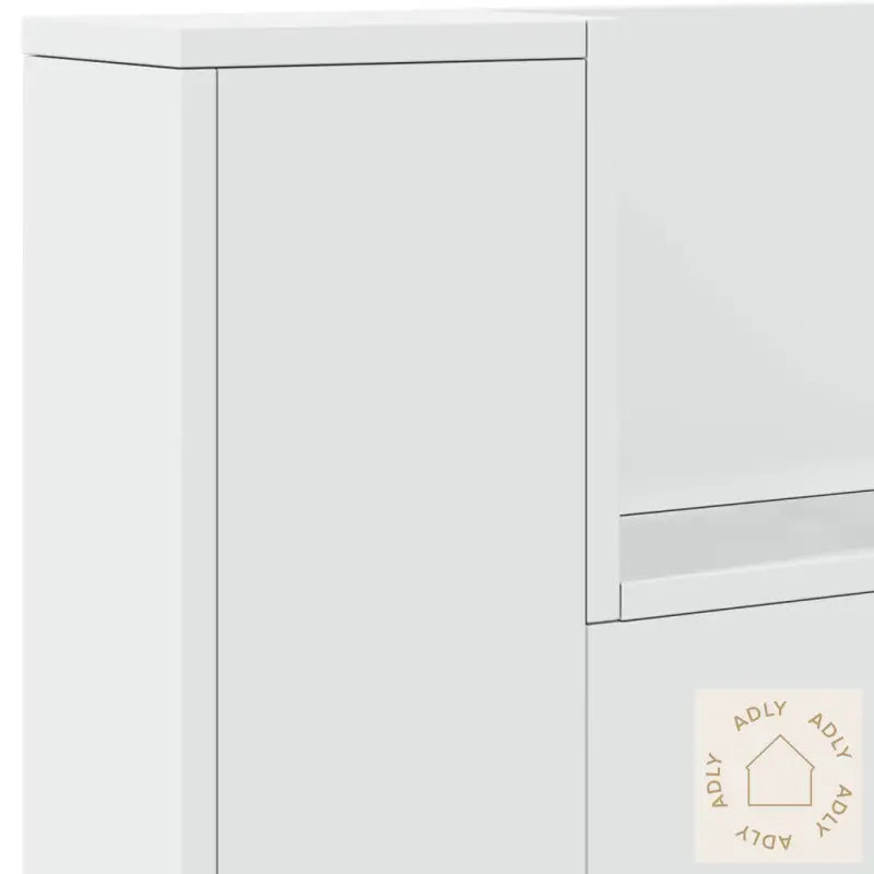 Hodegavl Skap Med Led Hvit 220X16,5X103,5 Cm
