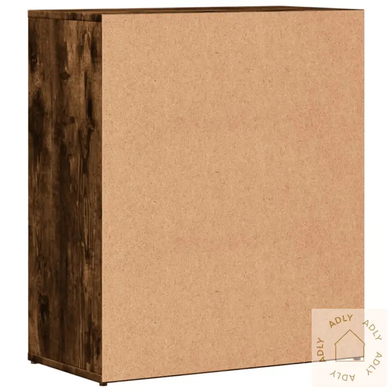 Skjenker 2 Røkt Eik 60X31X70 Cm Konstruert Tre