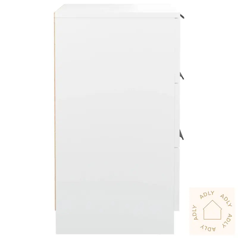 Nattbord 2 Stk Hvit 40X36X65 Cm