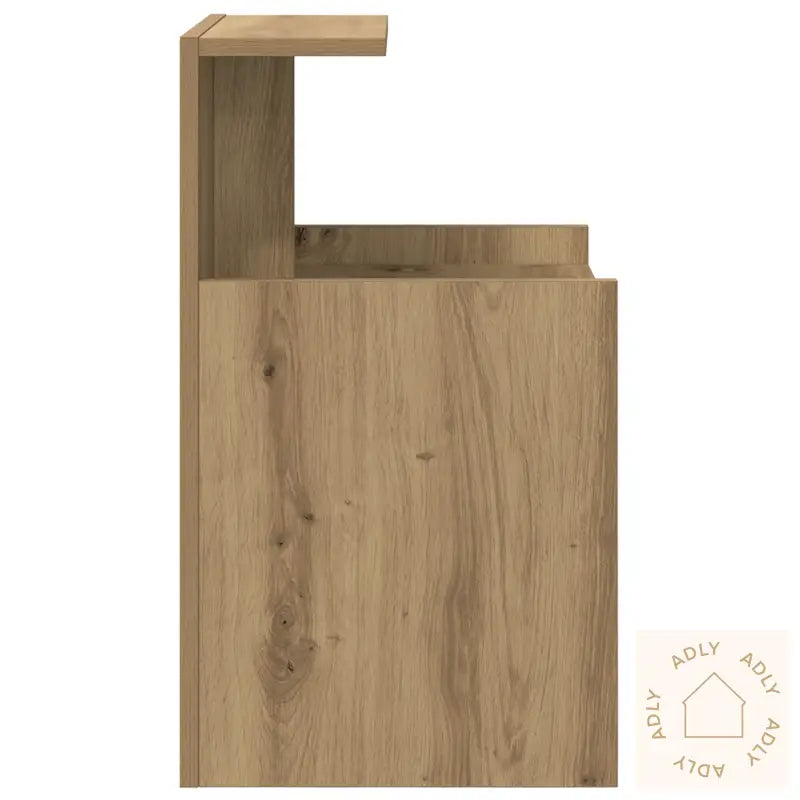 Sengeromskap Artisan Eik 40X35X60 Cm Konstruert Tre