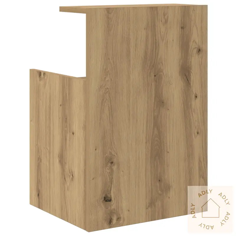Sengeromskap Artisan Eik 40X35X60 Cm Konstruert Tre