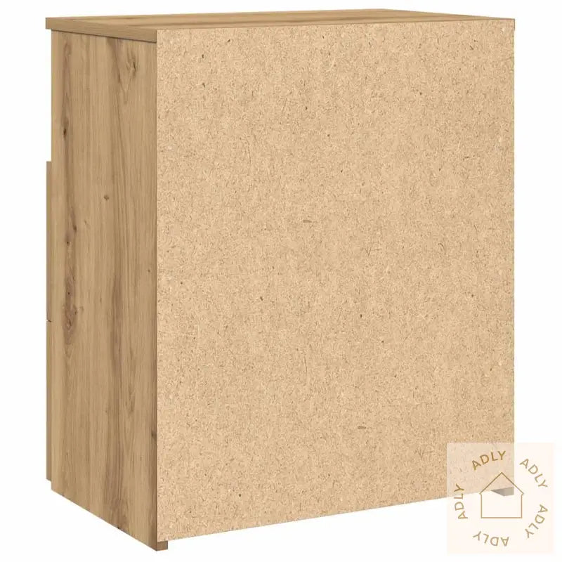 Nattbord 2 Stk Artisan Eik 50X32X60 Cm Konstruert Tre