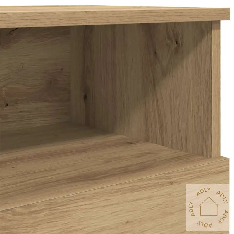 Nattbord 2 Stk Artisan Eik 50X32X60 Cm Konstruert Tre
