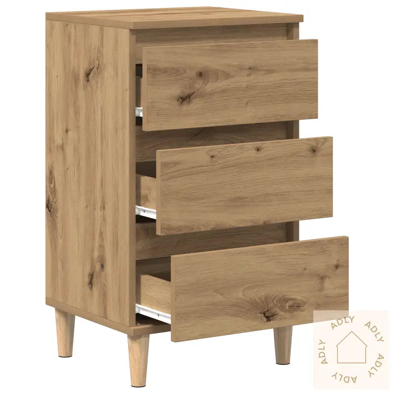 Nattbord Artisan Eik 40X35X70 Cm Konstruert Tre