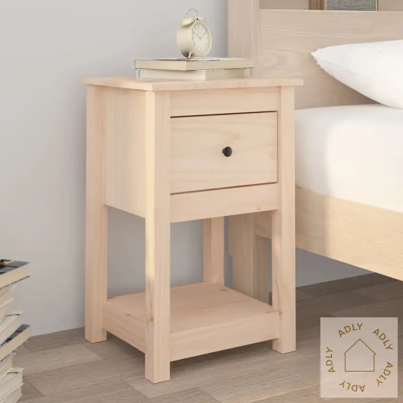 Nattbord 2 Stk 40X35X61,5 Cm Heltre Furu
