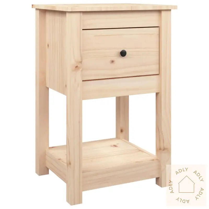 Nattbord 2 Stk 40X35X61,5 Cm Heltre Furu