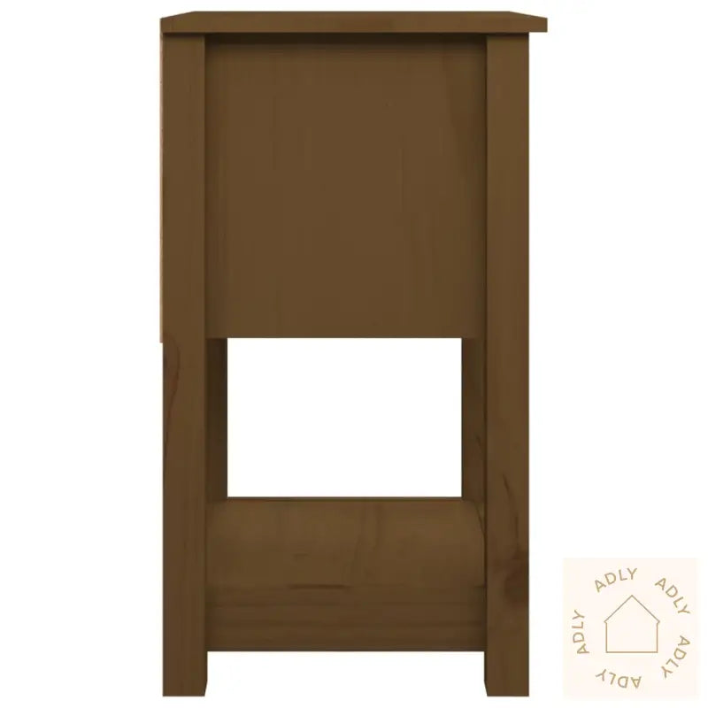 Nattbord 2 Stk Honningbrun 40X35X61 Cm Heltre Furu
