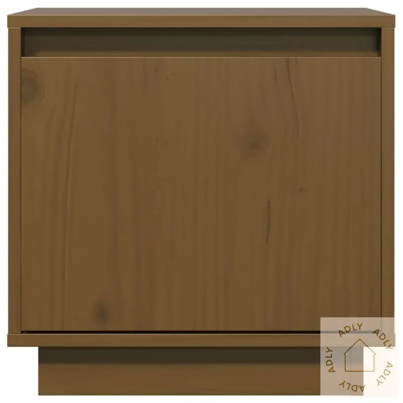 Nattbord 2 Stk Honningbrun 40X30X40 Cm Heltre Furu