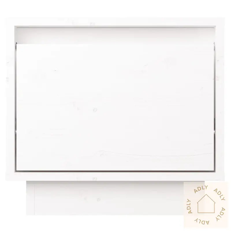Nattbord Hvit 35X34X32 Cm Heltre Furu