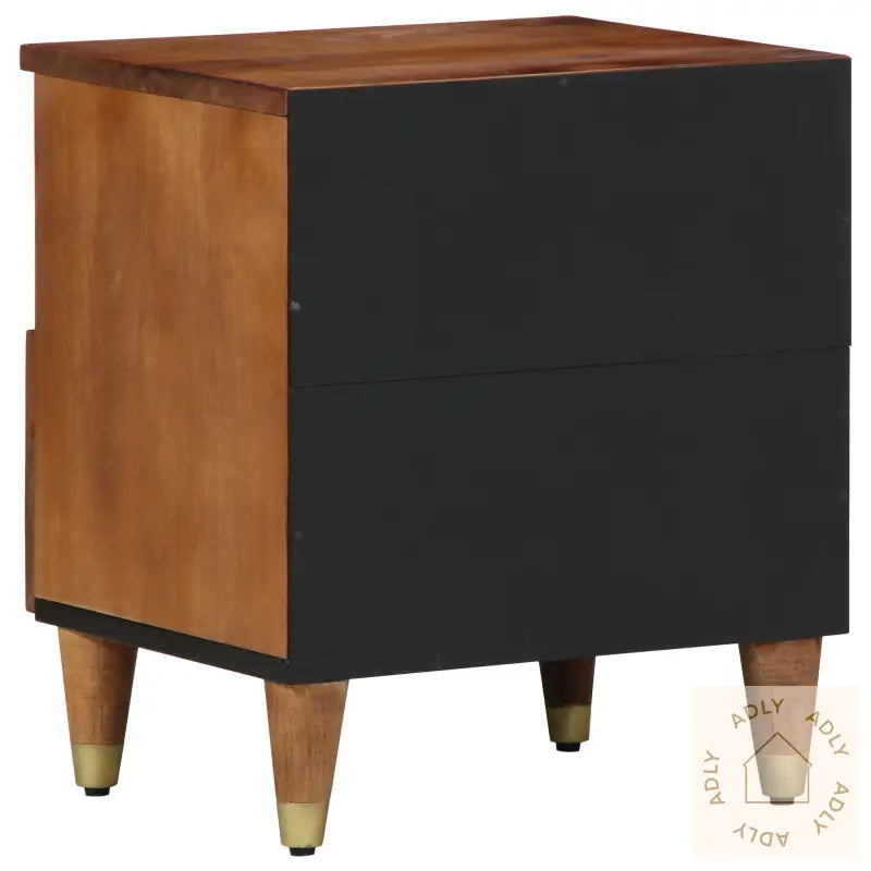 Nattbord 40X33X46 Cm Solid Tre Mango