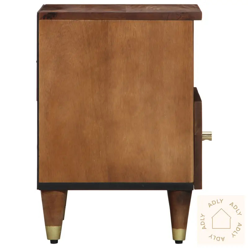 Nattbord 40X33X46 Cm Solid Tre Mango