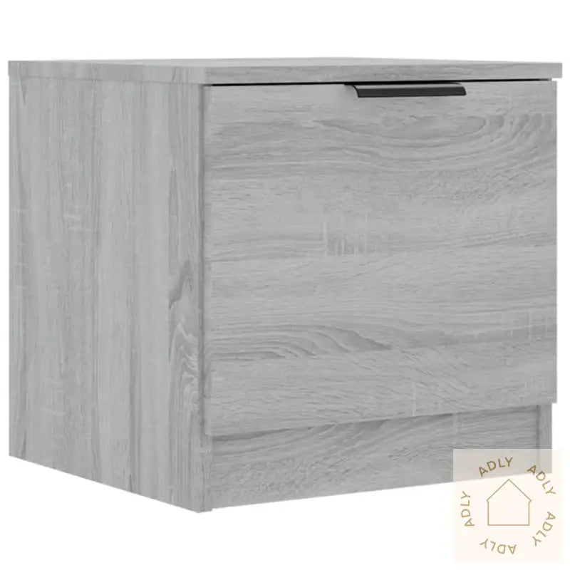Nattbord 2 Stk Grå Sonoma 40X39X40 Cm