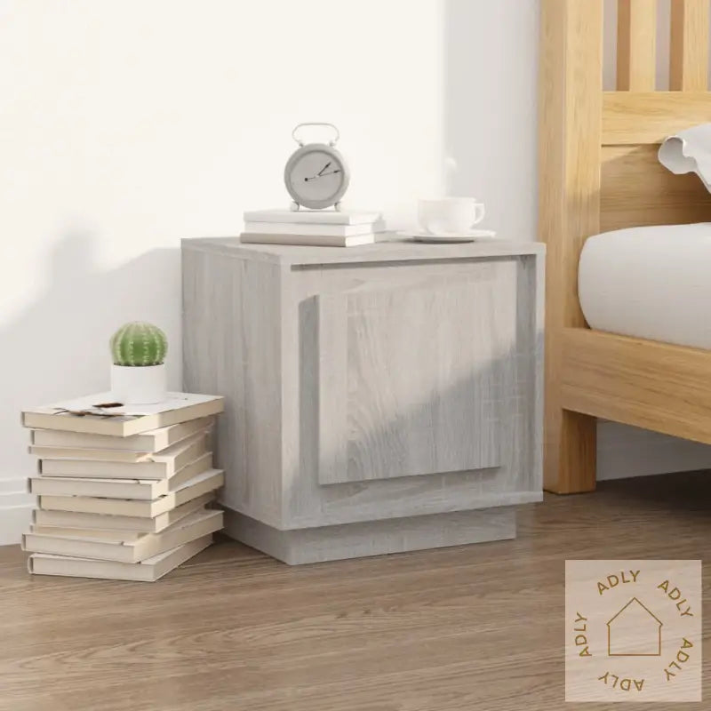 Nattbord Sonoma Eik 44X35X45 Cm Konstruert Tre