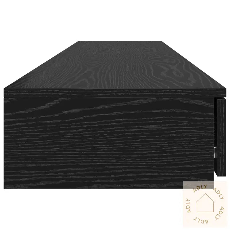 Sengeskuffer Sort 180X36,5X16,5 Cm Laget Av Tre