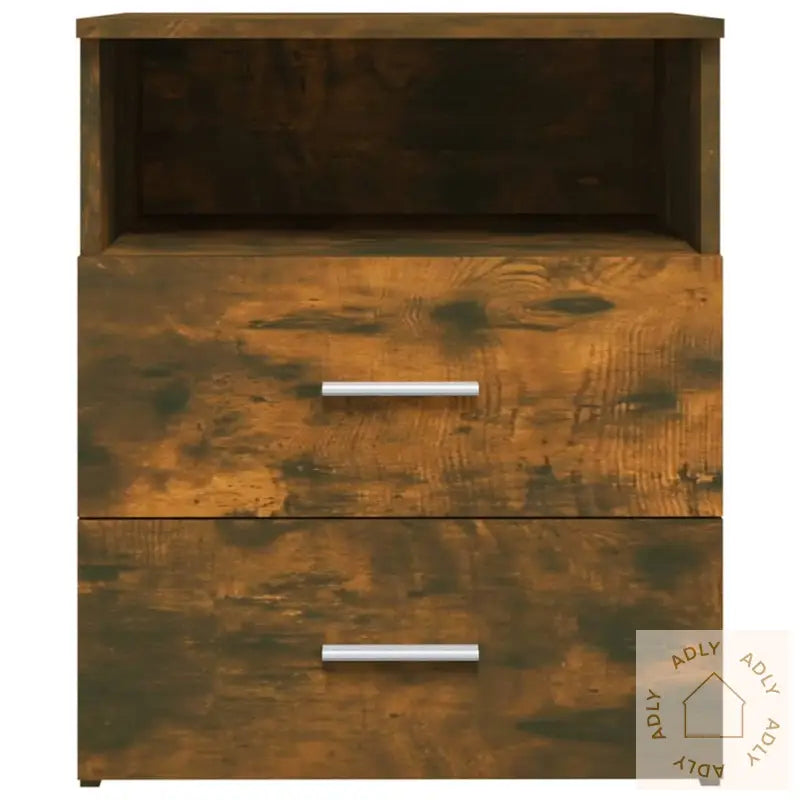 Nattbord Røkt Eik 50X32X60 Cm