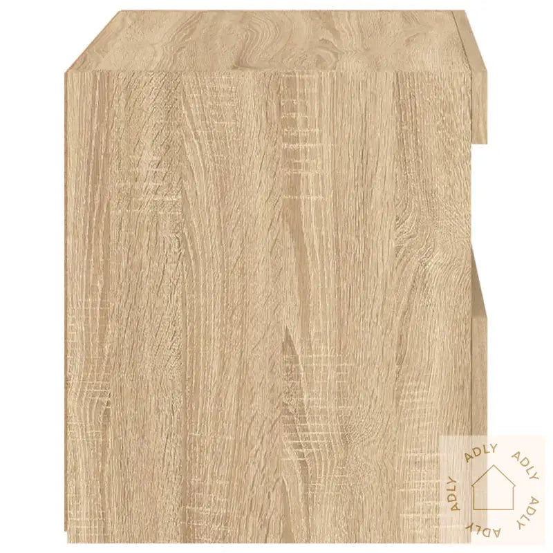 Nattbord Med Led Sonoma Eik 50X40X45 Cm