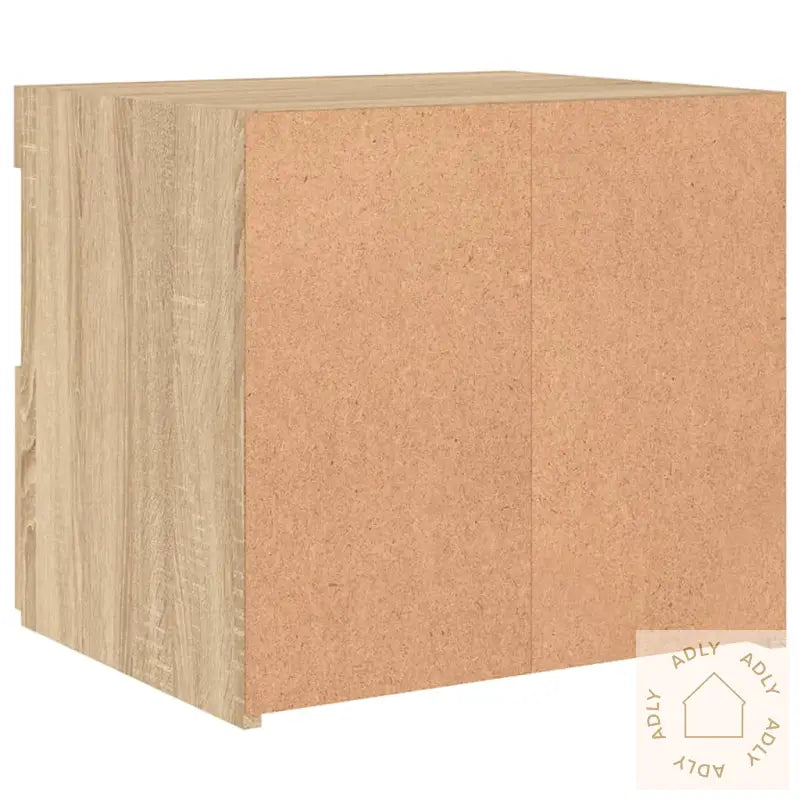 Nattbord Med Led Sonoma Eik 50X40X45 Cm