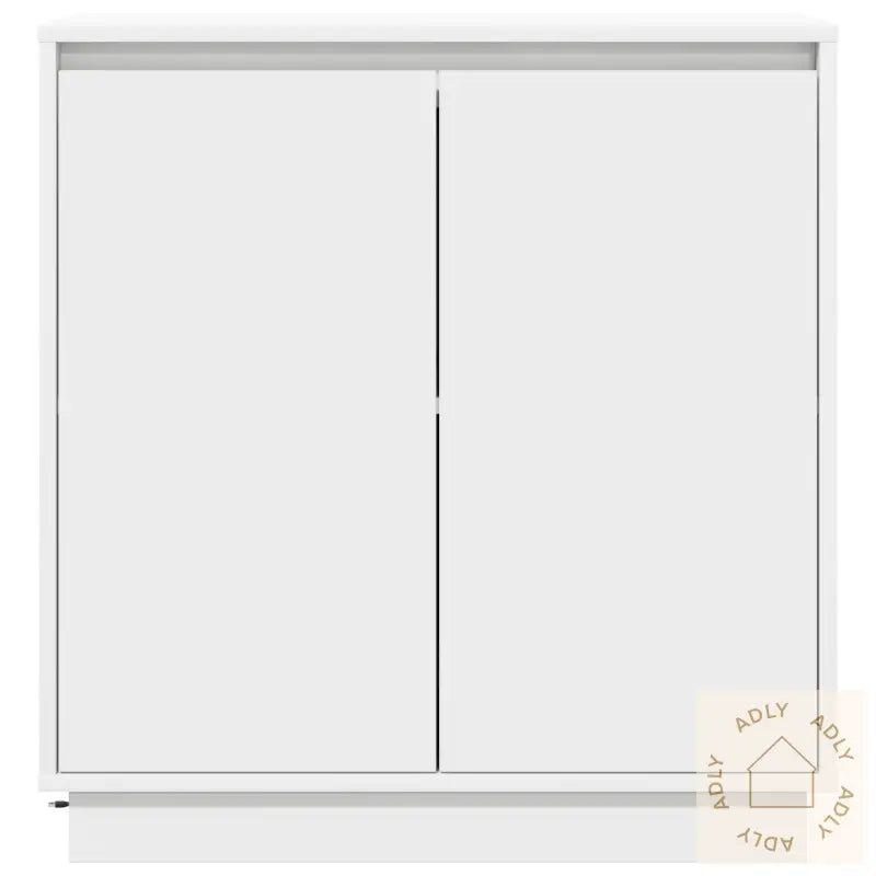 Led Sideboard I Hvit - 71X34.5X75 Cm, Laget Av Konstruert Tre