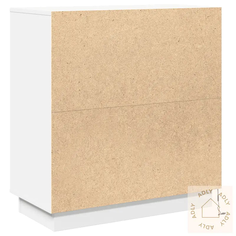 Led Sideboard I Hvit - 71X34.5X75 Cm, Laget Av Konstruert Tre