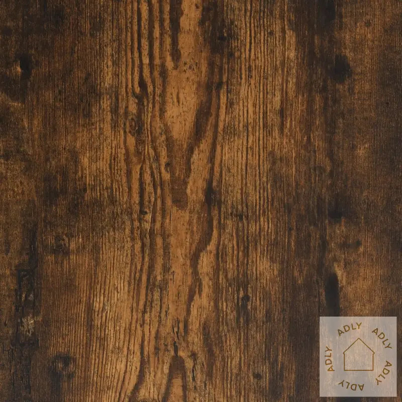 Nattbord 2 Stk Røkt Eik 40X35X47,5 Cm Konstruert Tre