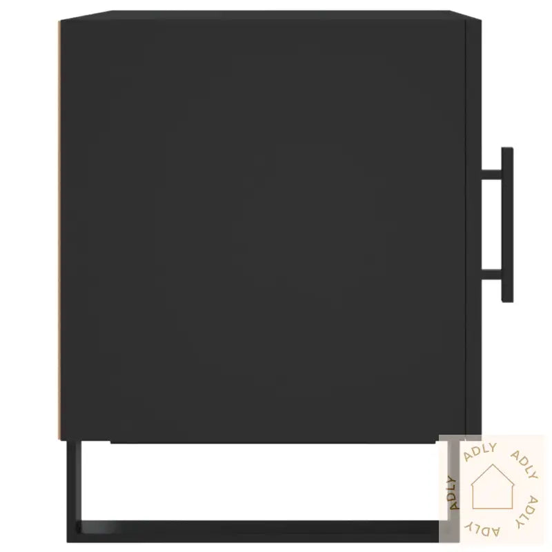 Nattbord 2 Stk Svart 40X40X50 Cm Konstruert Tre